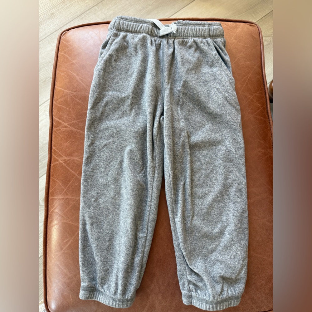 Carter’s Gray Fleece Jogger Sweatpants | Toddler 3T